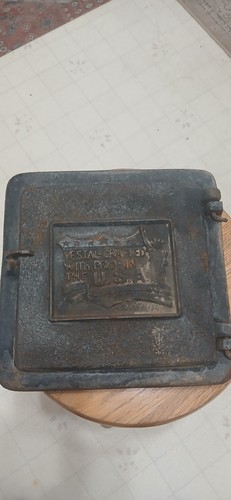 Porta fuori ghisa pulita - fuori,